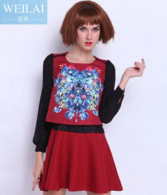 茉萊女裝批發(fā)貨源與廣州四拾大盜服飾公司生產(chǎn)介紹